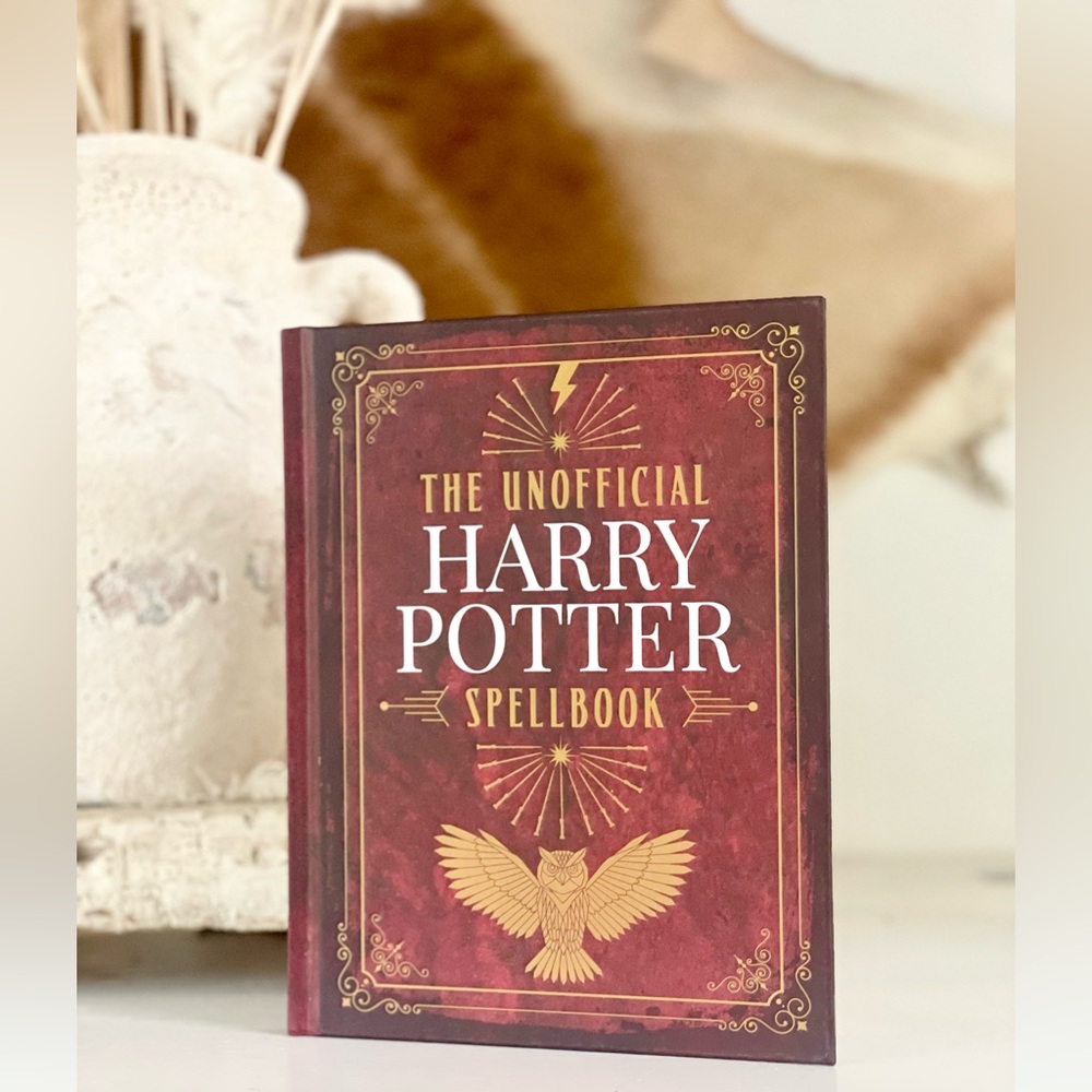 HARRY POTTER | The Unofficial Harry Potter Spellbook Hardcover Book NEW